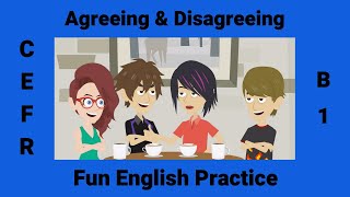 Agreeing amp Disagreeing  How to agree and disagree in English [upl. by Herzberg]