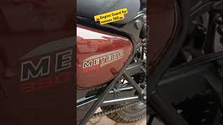 Engine Guard for meteor 350 heavyweightjamshedpurmeteormodifiedengineguarddecorautomobile [upl. by Neelya]