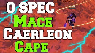 Mace And Caerleon Cape  Testing Builds 0 Spec  Corrupted Dungeons  Albion Online [upl. by Grindlay]