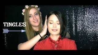 ✫ASMR Tingle Chain✫NUOVO TRIGGER Ft Fairy ASMR ✫ HAIR PLAY [upl. by Strickler]