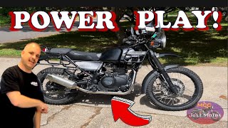 Royal Enfield Himalayan Delkevic Header Pipe Install  How To [upl. by Cioffred]