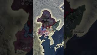 WW2 but the major countries were all in Manchuria  Hoi4 Timelapse history hoi4mp hoi4 hoi4mods [upl. by Price]