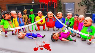 Motu Patlu Playing Hide And Seek With Colorfull Zone The Don And Ghasitaram In Gta 5 [upl. by Dranrev803]