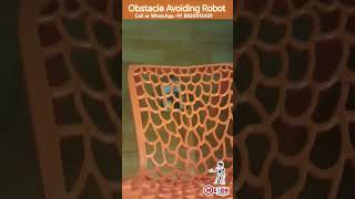 Obstacle Avoiding Robot  Obstacle Avoiding Vehicle  Obstacle Avoiding Rover [upl. by Nenerb]