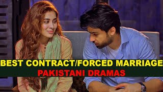 Top 10 Best ContractForced Marriage Pakistani Dramas [upl. by Hemetaf]