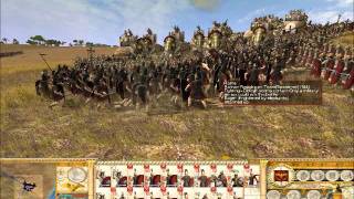 Rome Total War Legion vs Phalanx [upl. by Dranyar]