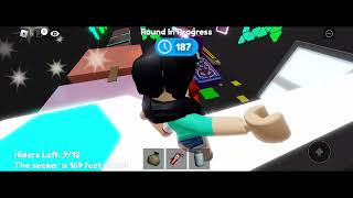 roblox megahideandseek Hider Round No143 Arcade Standard with Jules [upl. by Teyut636]