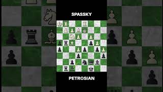 Spassky vs Petrosian 1966 World Championship Game 7 [upl. by Ahseinek89]