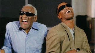 Ray Charles and Jamie Foxx  Stepping Into The Part 2004 [upl. by Gifferd]