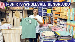 Bengaluru Tshirts wholesale  Quality Tshirts  Banglore wholesale market  Tshirts Manufacturer [upl. by Berenice]