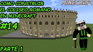 Como construir el coliseo romano en minecraft  COLISEO ROMANO MINECRAFT  MINECRAFT MANSIONES 14 [upl. by Nivert]