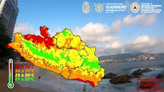 🌧☀️Clima  Pronóstico meteorológico para Guerrero hoy 04 de noviembre de 2024 [upl. by Hernando]