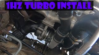 1HZ Turbo Install 75 series Landcruiser [upl. by Lenz]