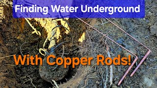 Can Copper Dousing Rods Find a Water Well below the Ground New Tech Vs Old [upl. by Valma]