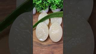 Homemade Aloe Vera Soap For Skin glowing And Skin soft soapasmr glowingskin shorts skincare [upl. by Bondon42]