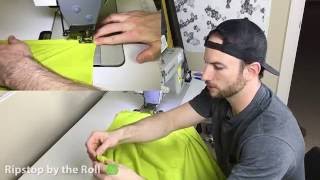 Ultralight DIY Dyneema Zipper Pouch  Ripstop By The Roll Kit [upl. by Narud]