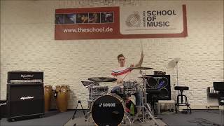 KitschKrieg  Standard feat Trettmann Gringo Ufo361 amp Gzuz Drum Cover  DrumsoloTV [upl. by Helyn182]