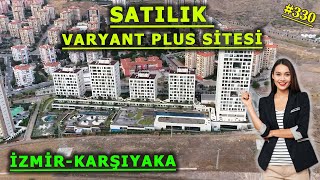 İzmir Karşıyaka Lüks Sitede Satılık Daire Tanıtım Filmi GTİ [upl. by Marlie]