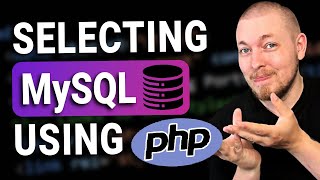 24  Selecting Data Using PHP From Your Website  2023  Learn PHP Full Course For Beginners [upl. by Auqenahc600]