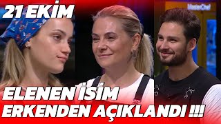 MasterChef Elenen Yarışmacı Erkenden Açıklandı Bu Hafta Kim Elendi [upl. by Are185]