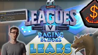 Leagues 5 Leaks  Raging echoes new information changes amp spoilers [upl. by Lourie]