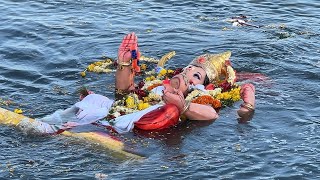 Ganesh Nimajjanam 2024  Ganpati Visarjan in Tank Bund  5th day ganesh immersion 2024 Hussain Sagar [upl. by Kabab]