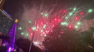 Part2 The best fireworks 25Desember 2023 Central Park Jakartafireworks christmas video [upl. by Vandervelde529]