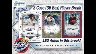 2024 Bowman STERLING 3 Case 36 Box Player Break1 eBay 101924 [upl. by Sirrad]