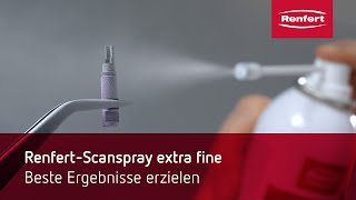 RenfertScanspray extra fine  richtig Sprühen [upl. by Imugem47]