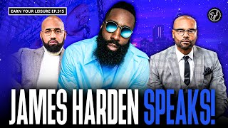 James Harden’s First Podcast BillionDollar Moves Transforming Basketball amp Answering Critics [upl. by Atnahs]