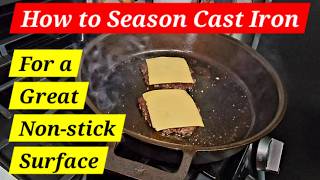 How to Season a Cast Iron Pan  Stargazer 135quot Braiser Using Easy Beezy Seasoning [upl. by Lucilla]