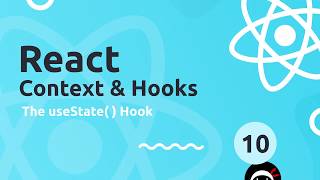 React Context amp Hooks Tutorial 10  useState Hook [upl. by Kinna]