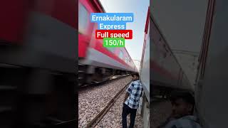 Ernakulam Express full speed 150hfollower haighlight train trending reel [upl. by Tooley]