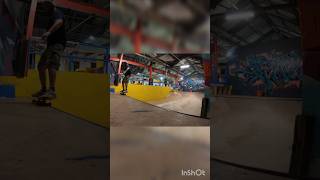 Little mini ramp line at LSTen skateboarding nevertoolatetoskate [upl. by Ymmik18]