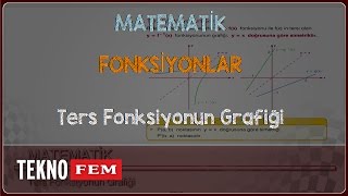 10 Sınıf MATEMATİK  Ters Fonksiyonun Grafiği [upl. by Magen421]