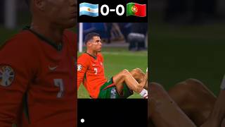 Argentina vs Portugal FIFA World Cup Final 2034 Imaginary Penalty Shootout football shorts cr7 [upl. by Eadwina]