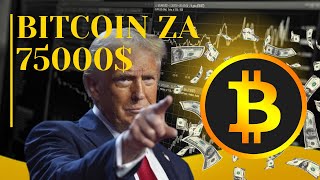 DONALD TRUMP VYKOPOL BITCOIN NA 75 000 [upl. by Uela]