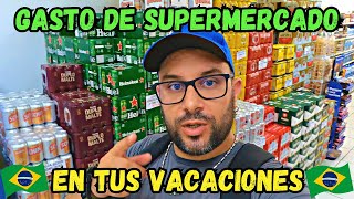 PRECIO de SUPERMERCADO en BRASIL para tus Vacaciones  Cotizaciones EP 10 Bombinhas [upl. by Kluge]