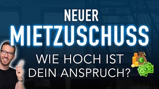 NEU 400 € MIETZUSCHUSS mtl für Arbeitnehmer Selbständige Rentner amp Co ab 2025 [upl. by Eiral700]