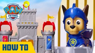 PAW Patrol Rescue Knights Castle HQ Playset 🏰️  How to Play [upl. by Leeann]