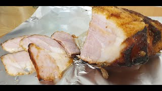 45 Minute Air Fried Gammon Joint with a Marmalade Glaze [upl. by Aisatsan]