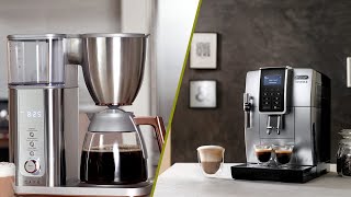 Drip Coffee Vs Espresso Maker Which Is Best For You [upl. by Rekrap38]