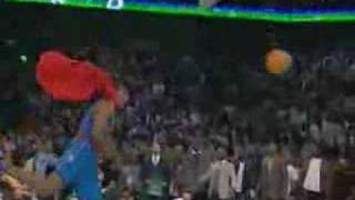 Dwight Howard Superman Dunk Slam Dunk Contest 2008 [upl. by Bailar332]