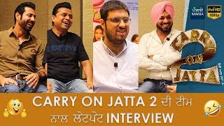 Carry On Jatta 2 Full Star Cast Interview Punjabi Mania [upl. by Alodi760]