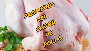 COMO SACAR PROMEDIO DE UN CAJONCAJA DE POLLO [upl. by Isnam]