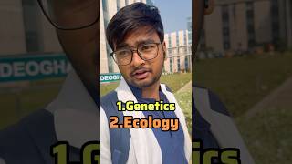 Asking medicos how much time to take for biology section neet neetbiology biology mbbs shorts [upl. by Arahsit]