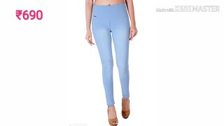 Ladies denim Jeggings with price and ORIGINAL IMAGES [upl. by Tabb]