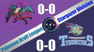 Pokémon Draft League  Norwalk Noiverns VS Tennessee Tyranitars  S7 W1 Stargazer Div [upl. by Adnaram435]