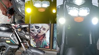 FZS v3 Modification Dual Colour mini FOG light installation [upl. by Yatnoj425]