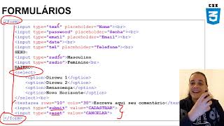 DSI  Formulários HTML [upl. by Nyliret]